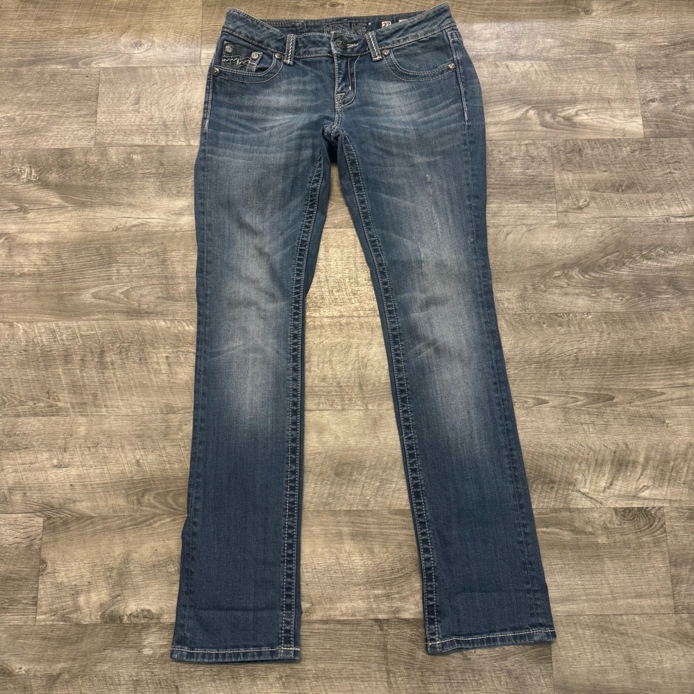 Miss Me Easy Straight Women’s Sz. 27 Stretch Denim Jean Style JD1037ETL